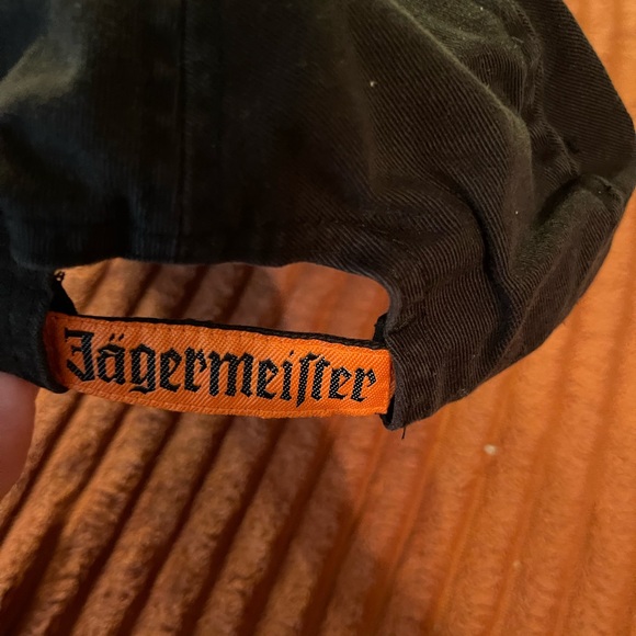 Jagermeister Black Hat with White Logo - Picture 2 of 4